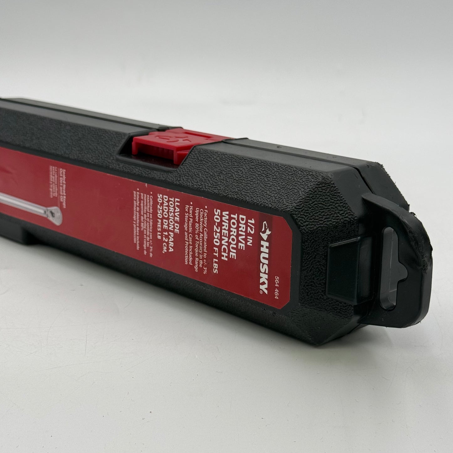 New Husky 564 464 1/2" Drive Torque Wrench 50-250 FT LBS