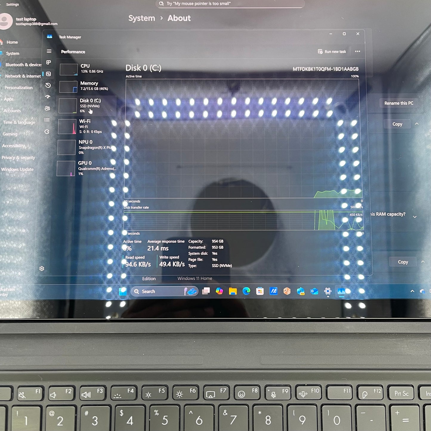 Asus ProArt PZ13 HT5306Q 13.3" Snapdragon X Plus 16GB RAM 1TB SSD ADRENO