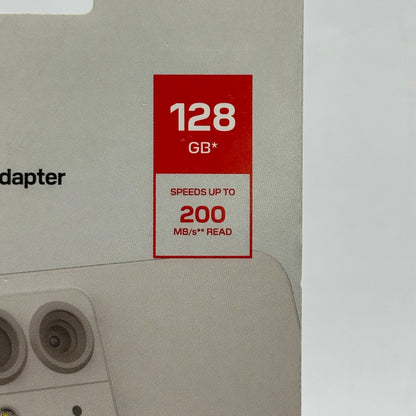 New SanDisk Ultra Plus 128GB micorSDXC SDSQUBQ-128G-ATGIA