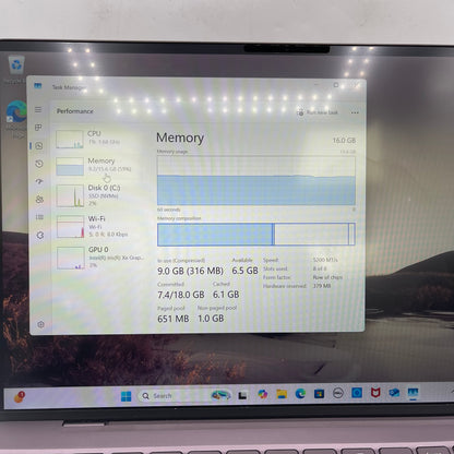 Dell XPS 9315 13.4" i7-1250U 1.1GHz 16GB RAM 512GB SSD