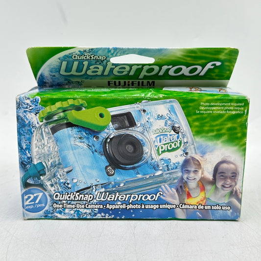 New Fujifilm QuickSnap Waterproof One Time Use Cameras