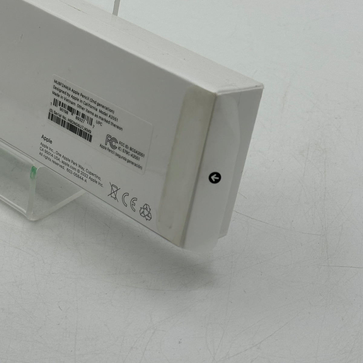 New Apple Pencil 2nd Gen Smart Pencil Stylus White MU8F2AM/A