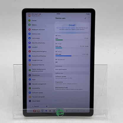 WiFi Only Samsung Galaxy Tab S9 FE 10.9" 128GB Graphite SM-X510