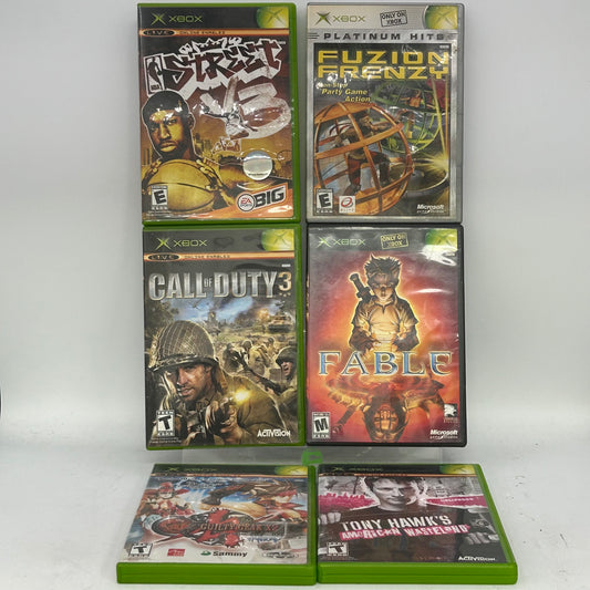 Lot of 8 Microsoft Original Xbox Games