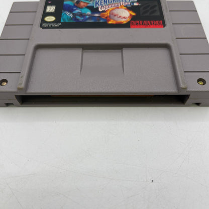 Lot of 4 Super Nintendo SNES Games MVP, Ken Griiffey, NFL, Super Play