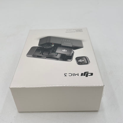 New DJI Mic 3 20Hz - 20kHz Wireless Microphone DAM001