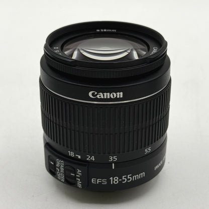 Canon EF-S Standard 18-55mm f/3.5-5.6 IS II Auto & Manual Zoom Lens