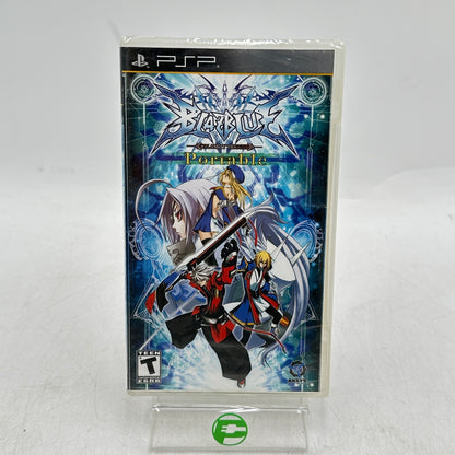 New BlazBlue: Calamity Trigger Portable (Sony PlayStation Portable PSP, 2010)