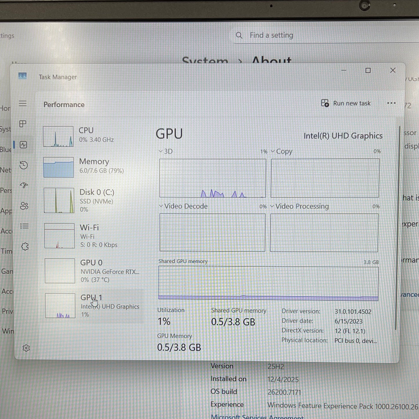 HP Victus 16-D0013DX 16.1 i5-11400H 2.7GHz 8GB RAM 256GB SSD GeForce RTX 3050