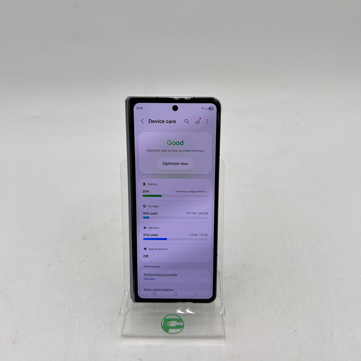 Samsung Galaxy Z Fold4 12GB RAM 256GB SM-F936U1 Icyblue Read