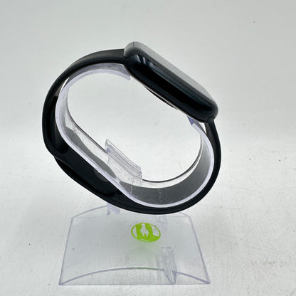 Unlocked Apple Watch Series 7 45MM Midnight Aluminum Black Sport Band MKMF3LL/A