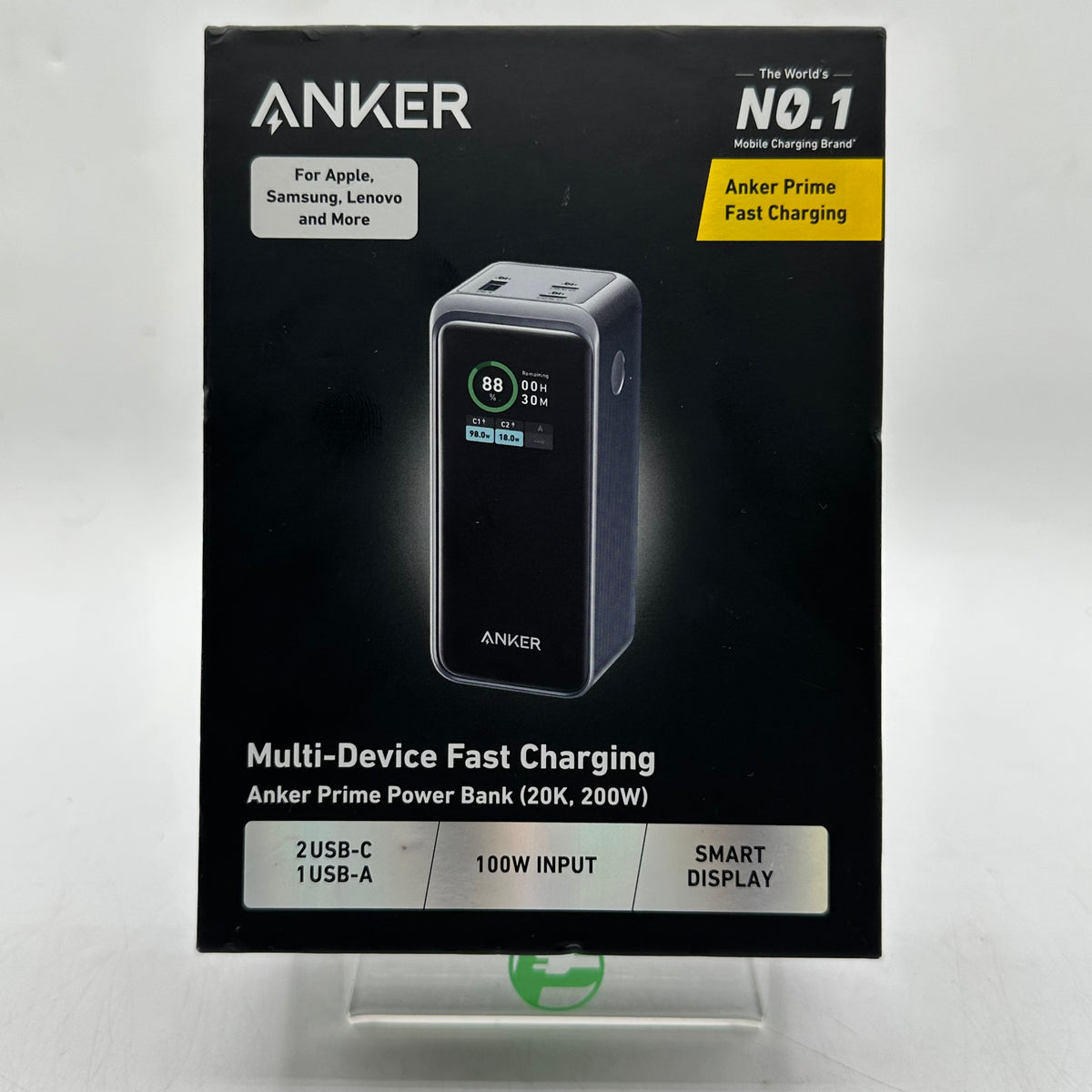 New Anker Multi Device Fast Charging 200W Prime Power Bank 20K A1336 Black