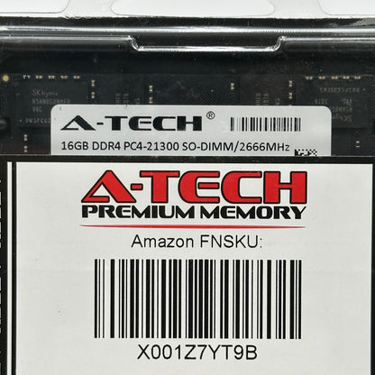 New A-Tech 32GB (2x16GB) RAM DDR4 2666MHz PC4-21300