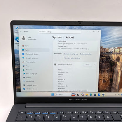 Asus ExpertBook B1 B1403CTA 14" N150 0.8GHz 4GB RAM 128GB SSD