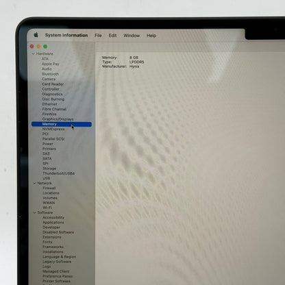 2024 Apple MacBook Air 13.6" M3 8C GPU 4.0GHz 8GB RAM 256GB SSD A3113