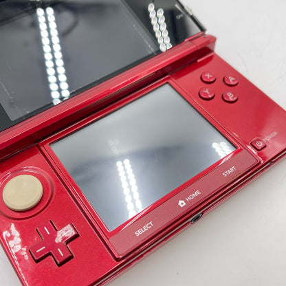 Nintendo 3DS Handheld Game Console Only CTR-001 Red