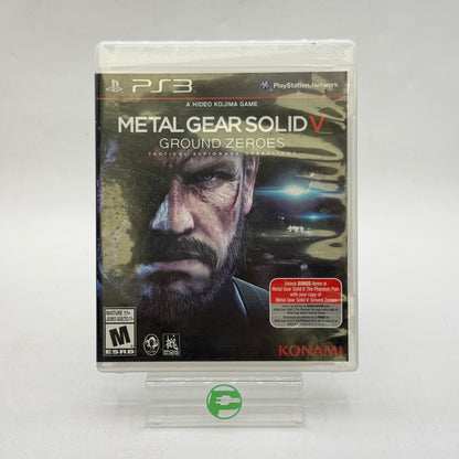 Metal Gear Solid V: Ground Zeroes (Sony PlayStation 3 PS3, 2014)