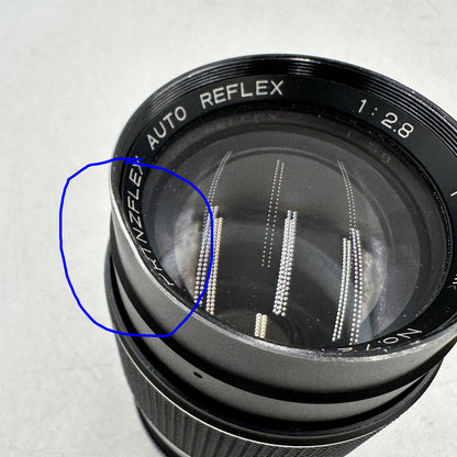 Prinzflex Auto Reflex Telephoto Prime Lens 135mm f/2.8 M42 Screw Mount READ