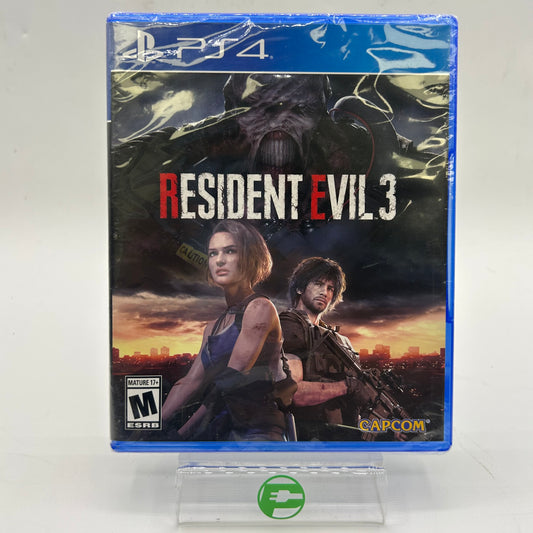 New Resident Evil 3 (Sony PlayStation 4 PS4, 2020)