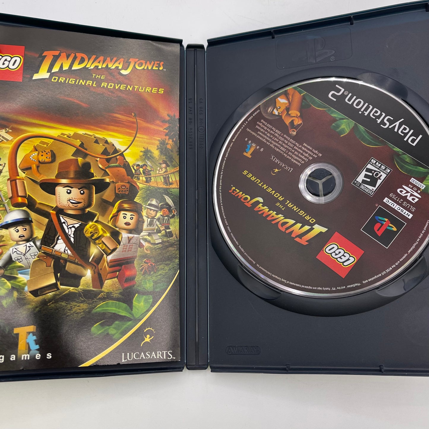 Indiana Jones The Original Adventure (Sony PlayStation 2 PS2, 2008)