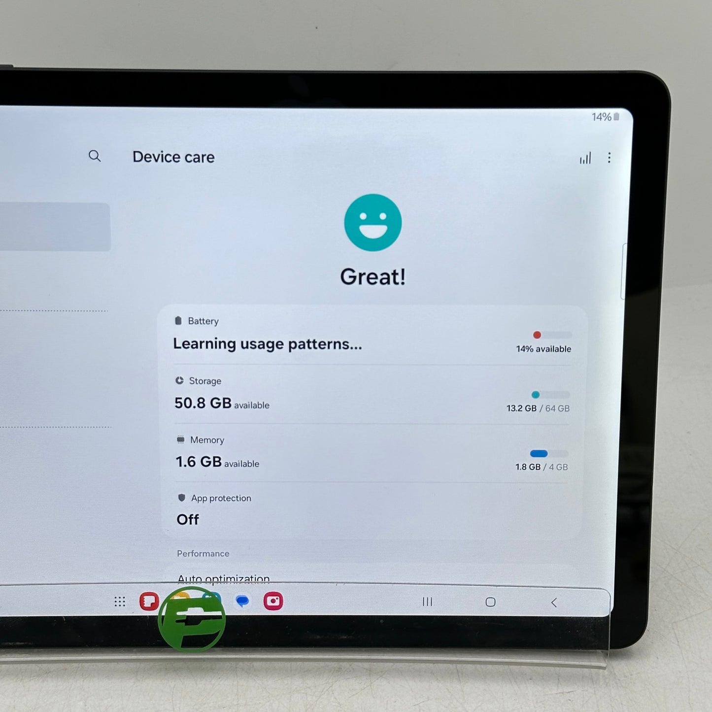 WiFi Only Samsung Galaxy Tab S6 Lite 10.4" 64GB Oxford Gray Android Tablet