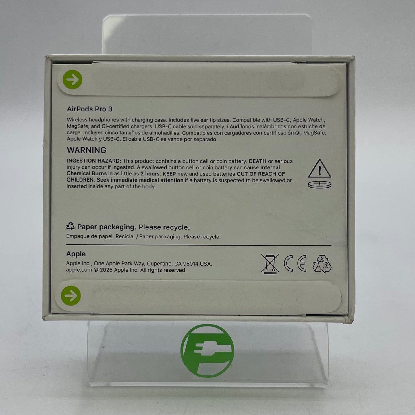 New Apple AirPods Pro 3rd Gen with MagSafe Charging Case MFHP4LL/A