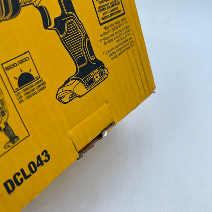 New DeWalt DCL043 20V MAX Jobsite Led Spotlight