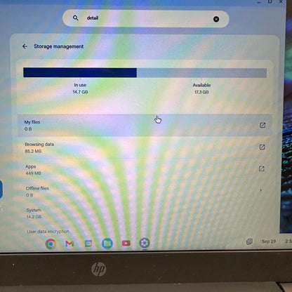 HP Chromebook 14-DB0025NR 14" A4-9120C 1.6GHz 4GB RAM 32GB SSD