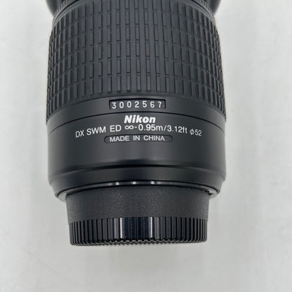 Nikon AF-S DX NIKKOR 55-200mm f/2.8 Auto & Manual Lens F