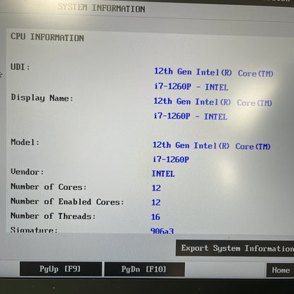 Lenovo ThinkPad X1 Carbon Gen 10 21CB-000CUS 14" i7-1260P 2.4GHz 32GB RAM No SSD