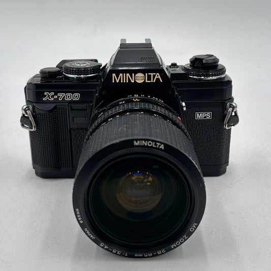 Minolta X-700 SLR Film Camera With 28-85mm Lens