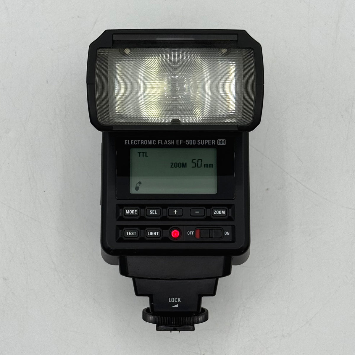Sigma Electronic Shoe Mount TTL Auto Zoom Flash EF-500 Super