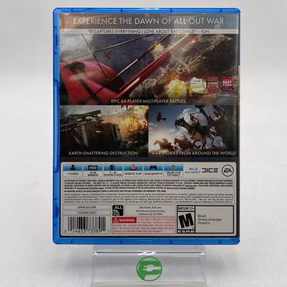 Battlefield 1 (PlayStation 4 PS4, 2016)