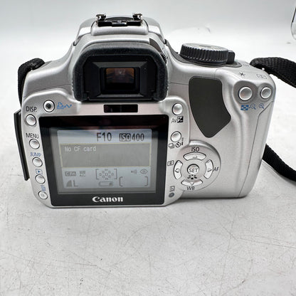 Canon EOS Rebel XTi 10.1MP Digital SLR w/ Sigma DC 18-200mm Lens & Extras