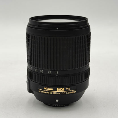 Nikon AF-S DX NIKKOR 18-140mm f/3.5-5.6 G ED Zoom Lens For Nikon-F Mount