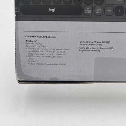 New Logitech Pop Icon Keys Wireless Keyboard 920-013051