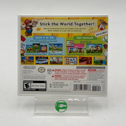 Paper Mario Sticker Star (Nintendo 3DS, 2012)