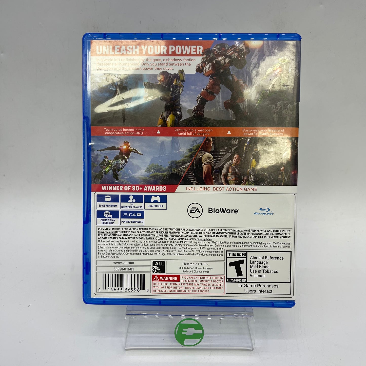 Anthem (Sony PlayStation 4 PS4, 2019)