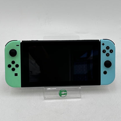 Nintendo Switch v2 Console Gaming System HAC-001(-01)  Animal Crossing Edition