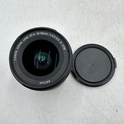 Canon EF-S Ultra Wide-Angle Zoom Lens 10-18mm f/4.5-5.6 IS STM