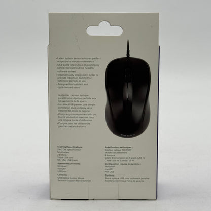 New Targus USB Optical Mouse AMU80