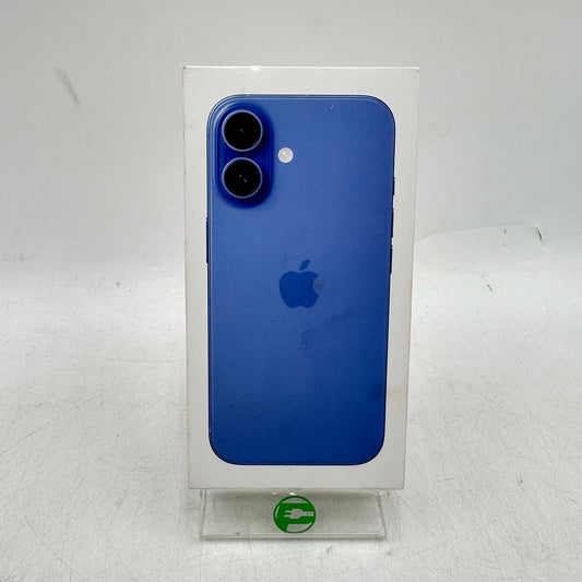 New Factory Unlocked Apple iPhone 16 eSIM 256GB Blue MYD13LL/A