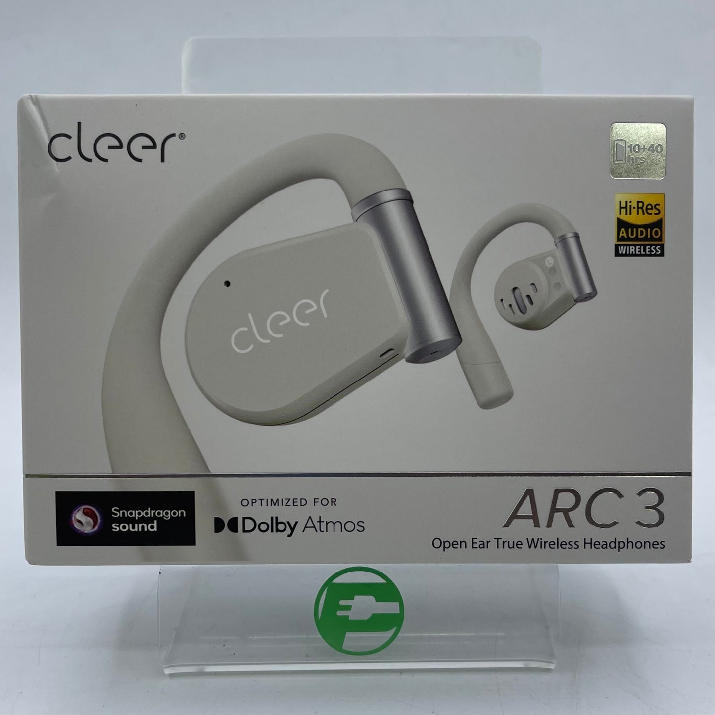 Cleer Arc 3 Open Ear True Wireless Heaphones Light Gray