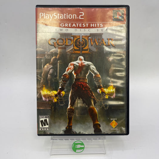 God of War II - 2 Disc Set (Sony PlayStation 2 PS2, 2007)