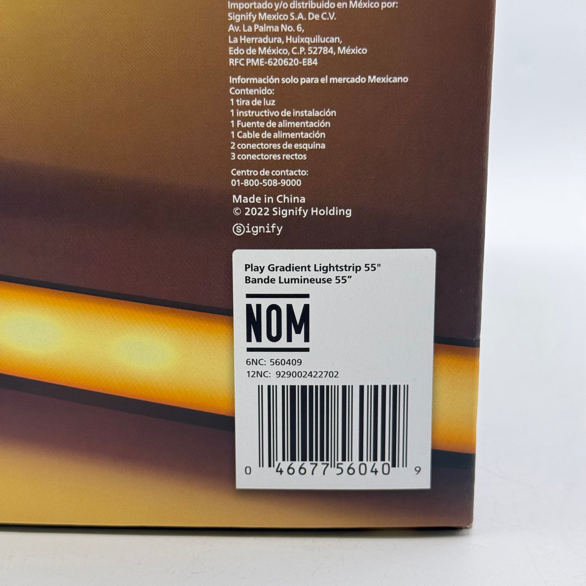 New Philips Hue Play Gradient Smart LED Light Strip 560409
