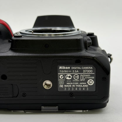 Nikon D7000 16.2MP Digital SLR DSLR Camera 8719 Shutter Count
