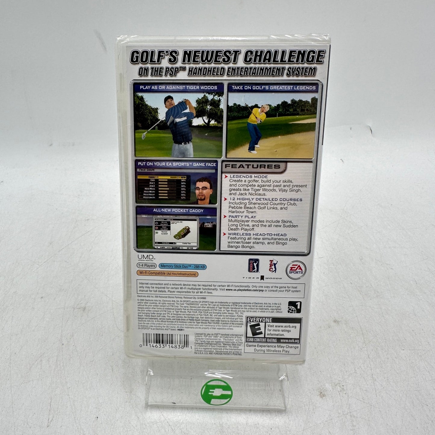 New Tiger Woods PGA Tour (Sony PlayStation Portable PSP, 2005)