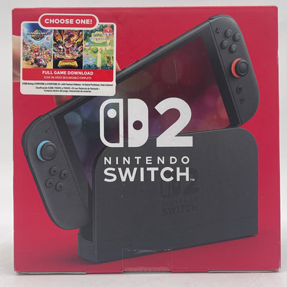New Nintendo Switch 2 Console Gaming System BEE‑001 Black