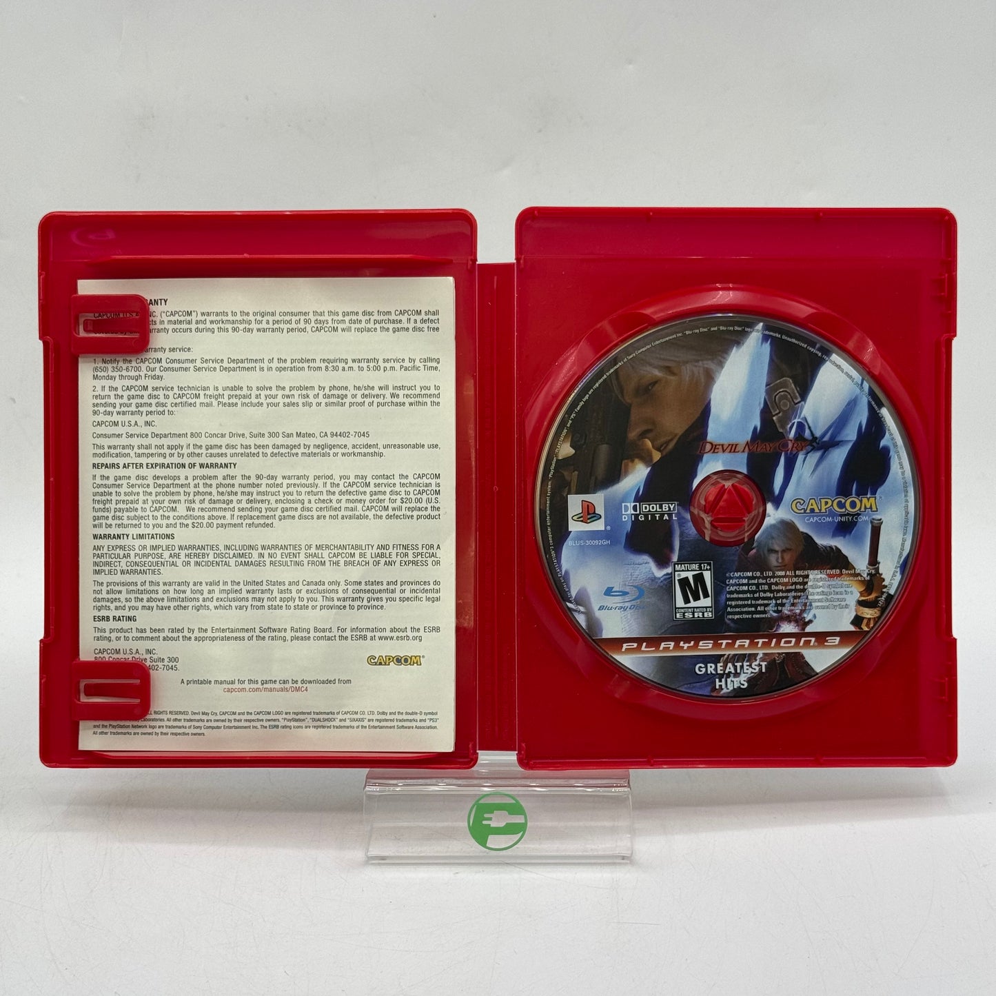 Devil May Cry 4 (Sony PlayStation 3 PS3, 2008)