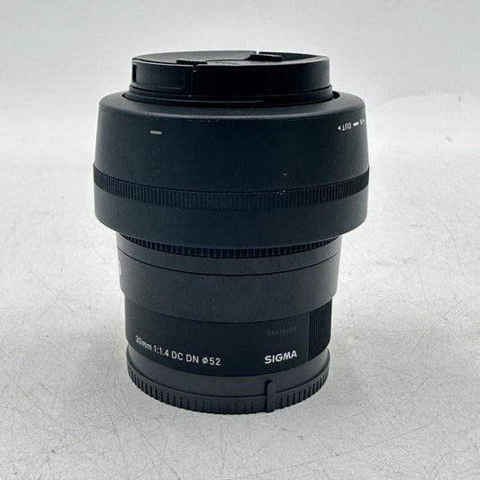 Sigma Contemporary Lens 30mm f/1.4 DC DN For Sony E-Mount